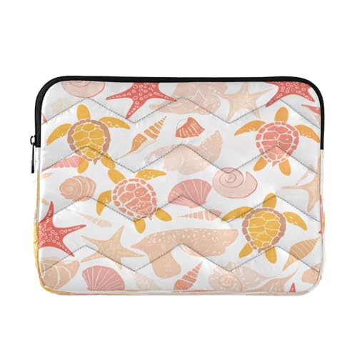 Funda para portátil con diseño de tortugas marinas 15-16"