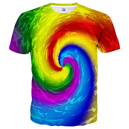 Yasswete Mens Womens Graphic T-Shirts Unisex 3D Printed Short Sleeve Shirts Tops product thumbnail 18