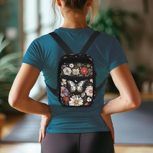 Small Messenger Bag for Women Men Sling Bag Crossbody Purse Wallet Purse Cell Phone Crossbody Bag3