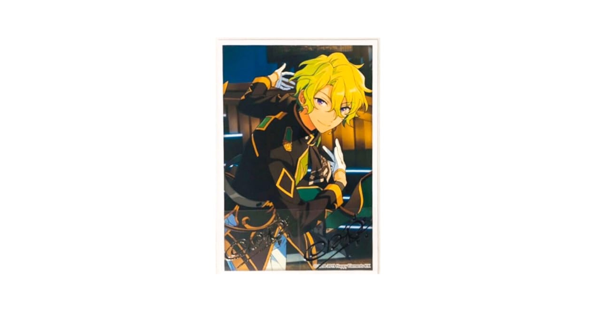 新品★あんスタ★Eden【巴日和】サインステッカー★スターラメver. 新品☆あんスタ☆Eden【巴日和】サインステッカー☆スターラメ
