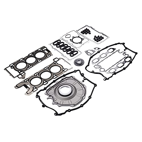 Image of AJ126 Engine Cylinder Head Gasket Set Compatible with Jaguar F-Pace 2017-20, F-Type 2014-20, XF 2014-20, XJ 2014-19, XE 2017-19 3.0L V6, Discovery LR4 2014-2016