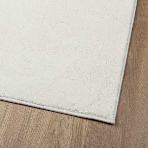 Alfombra de pelo corto para salón y dormitorio de 200x200 cm 5
