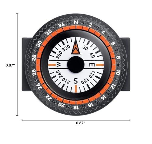 Brújula Luminox para hombre con carcasa de policarbonato miniatura 4