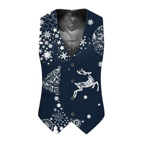 Funny Christmas Waistcoat for Men Cover