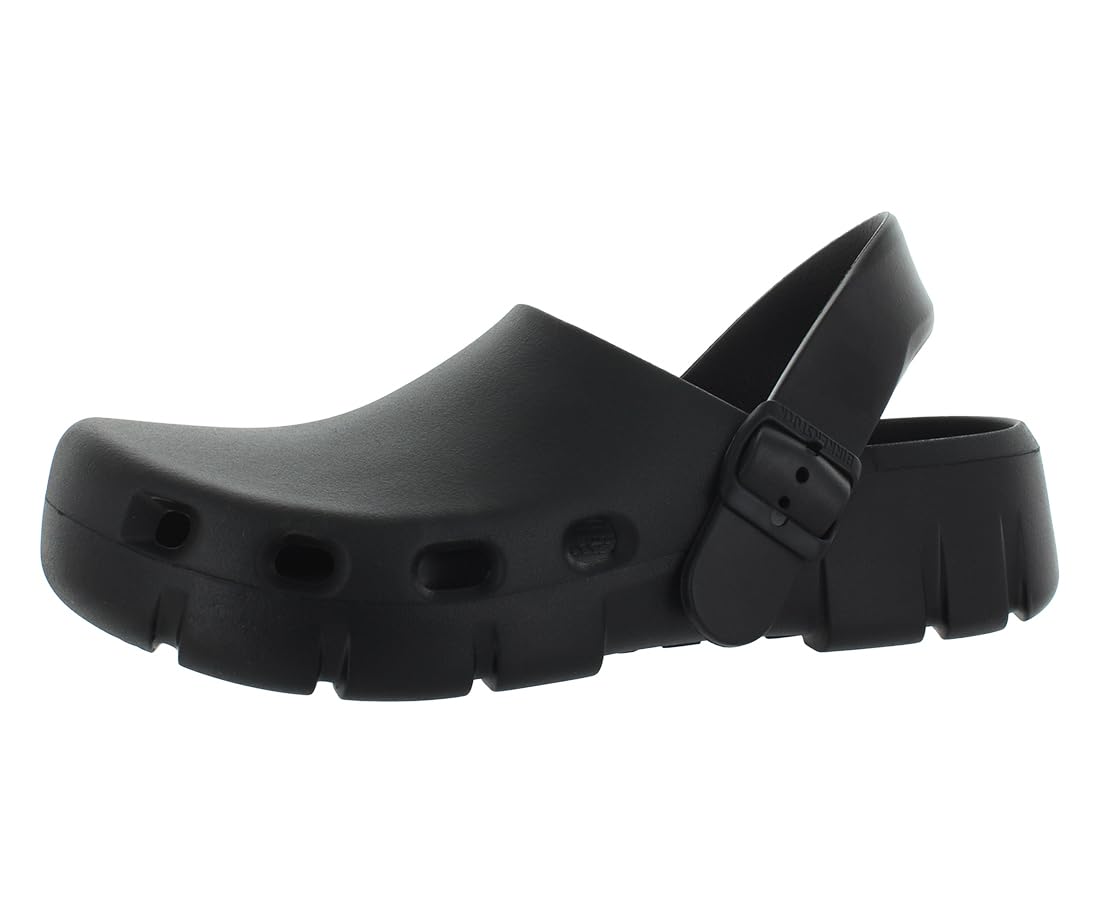 Birkenstock Birki Flow EVA (Unisex) Clog, Black, 9-9.5 US Women