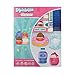 Squishville by Original Squishmallows Snack Machine Accessory Pack - Four 2-inch Squishmallows Plush Including Bluby, Kaoko, Scarlett, and Paulton and Four Plush Costumes - Toys for Kids