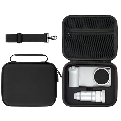 Travel Carrying Case for Vivo X300 Ultra G2 Ultra – Hard Shell Protective Case, Waterproof, Shockproof Storage Bag for Telephoto Lens, Extender, and Handle Oragnizer (Black)