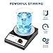 ANZESER Magnetic Stirrer Magnetic Stir Plate 3000RPM Lab Stirrers with Stir Bar Max Stirring Capacity 3000mL Magnetic Mixer (No Heating)