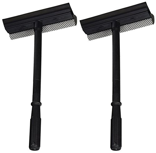 Black Duck Brand Set of 2 Window and Windshield Cleaning Sponge and Rubber
