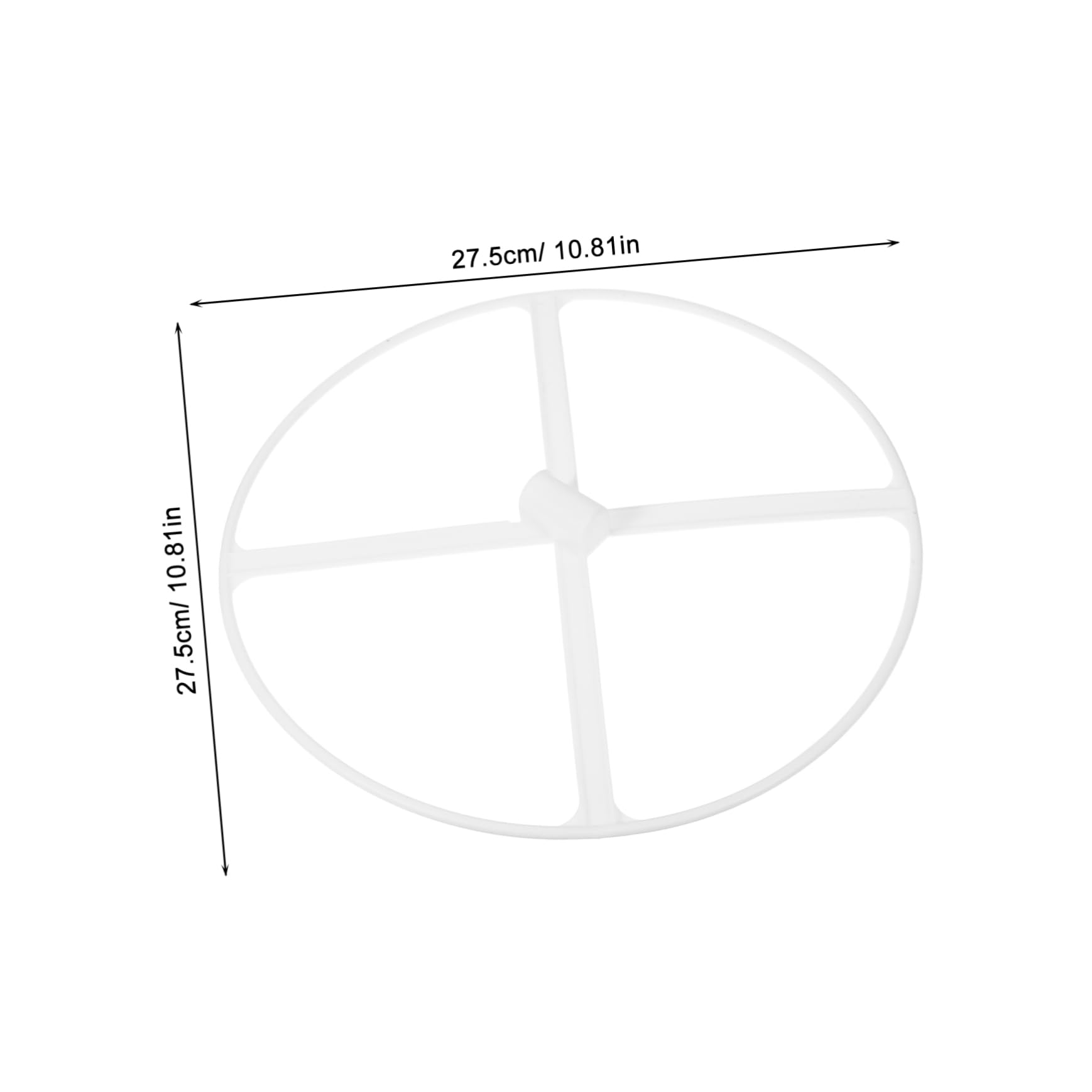 PRETYZOOM Lightweight Mesh Net Frame for Bed Canopy Ring Rack Elegant Design for Nursery Use