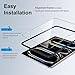 SPARIN 2+2 Pack Screen Protector for iPad Pro 13 inch M5/M4 (2025/2024-8th 7th generation)+ Camera Lens Protector, Tempered Glass with Alignment Frame/Case Friendly/Apple Pencil Pro support