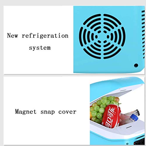 ZGQA-GQA Refrigerator 7.5L Car Refrigerator Mini Small Refrigerator and Cold Box Small Student Dorm Small Refrigerator Room Insulation Car - Image 9