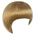 ANOGOL Hair Cap + Short Blonde Bowl Cut Wig Men with Bangs Blonde Mushroom Wigs 60s Wig Mens Funny Wigs for Movie Halloween Cosplay Costume Party