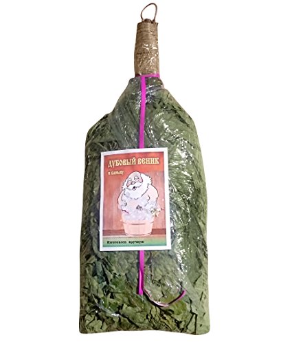 Oak bath broom Venik Broom for Russian Sauna Banya Bath House Natural Wood Oak bath besom