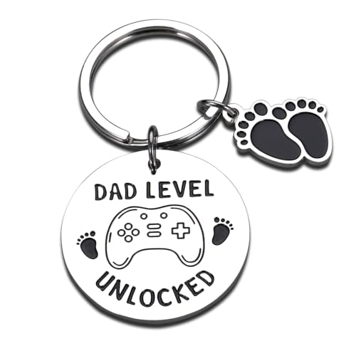 El Mejor Listado de vectores dia del padre Top 5. 45 Nuevo regalo para papá, nuevo día del padre, llavero con colgante de huella de bebé, regalo para papás por primera vez, llavero para papás, regalo de papá para noticias para...