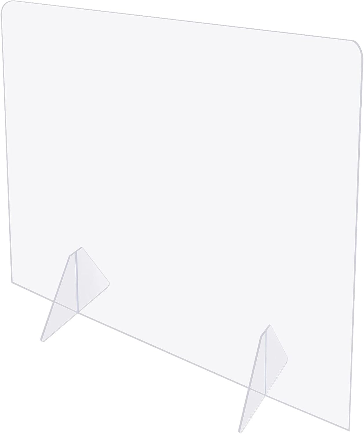 OUKANING Countertop Desk Sneeze Guard, Protective Partition