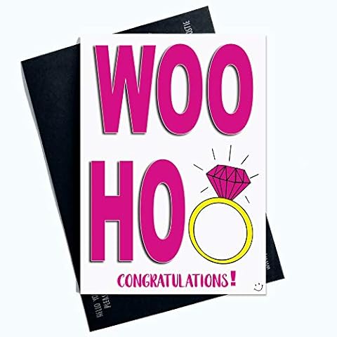 Funny Wedding Engagement Congratulations Card Cover