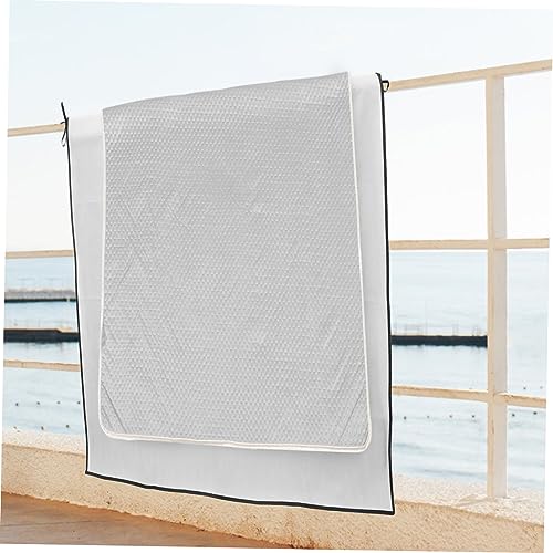 Tehaux 31NQ9I9066OG62247GS20XH0 2Pcs Quilt Pad Pool Towels Cloth For Quilt Blanket Rack Quilt Drying Mat Cushion Hanger Rack Quilt Rack Home Supplies Mattress Non-Slip Bedspread Non-Woven Fabric thumb #3