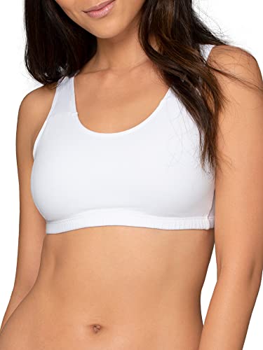 Image of Fruit of the Loom Women's Built-Up Sports Bra, (Pack of 3)
