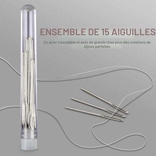 Kit d'outils de fabrication de bijoux pour assembler facilement vos colliers - 4