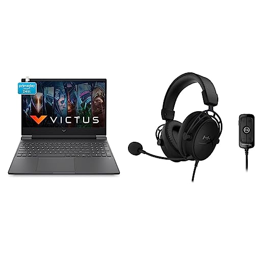 Image of HP Victus Gaming 12th Gen Intel Core i5 12450H Processor 15.6 inch(39.6 cm) FHD Gaming Laptop & Cloud Alpha S Black
