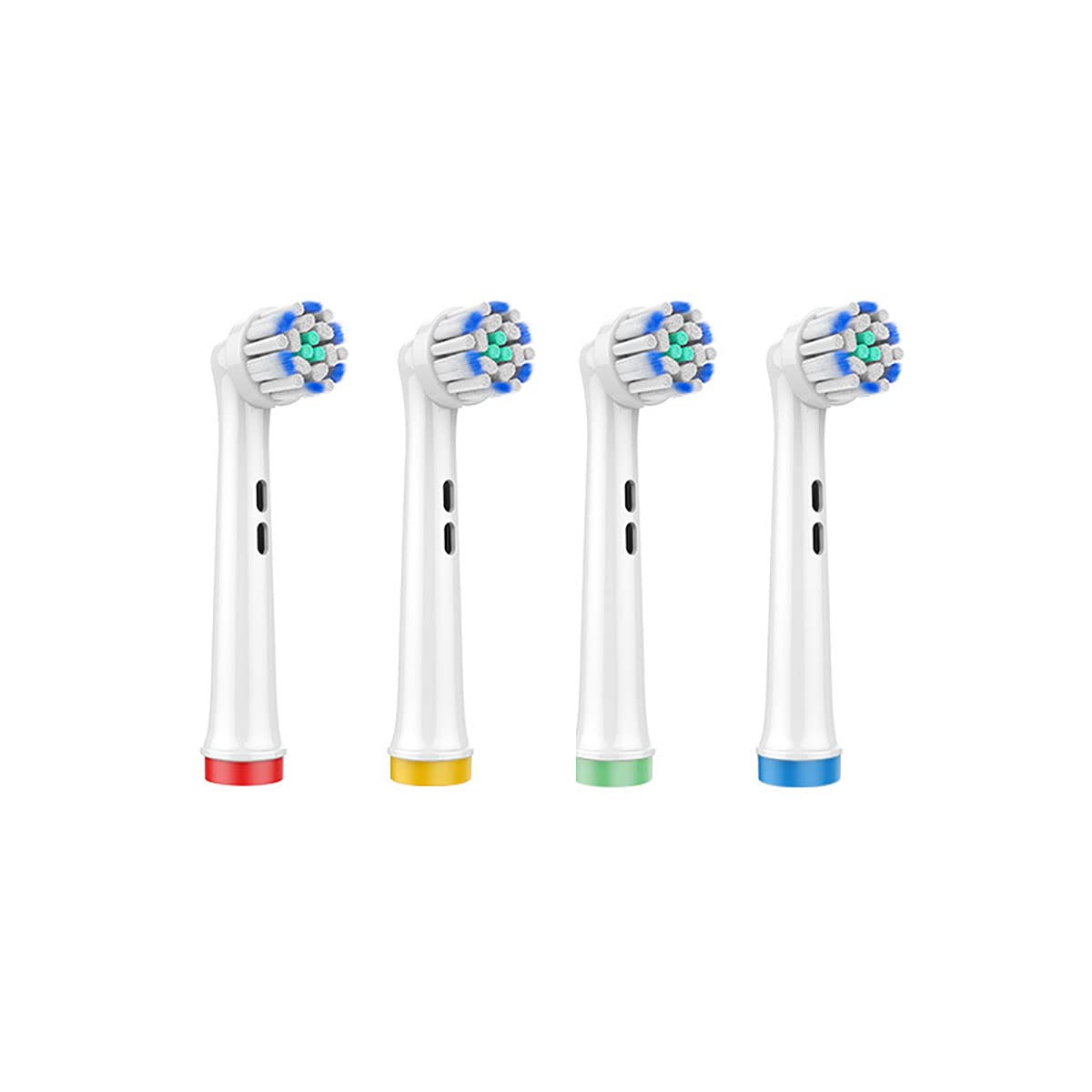 GoodTool Lazy Electric Toothbrush Head Soft Bristles Ceaning Small Brush Head,Compatible with Oral-B Electric Toothbrush Head (4 pieces) (Super fine bristle type-2)