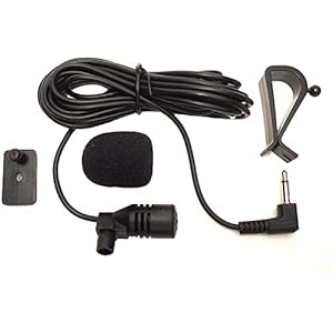 Augustcoco Microfoon 3,5 mm externe montage voor auto voertuig hoofdeenheid Bluetooth audio stereo radio GPS DVD