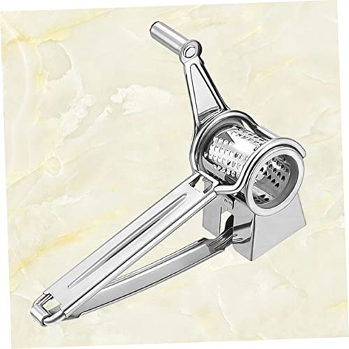 Rallador manual giratorio de acero inoxidable ABOOFAN miniatura 4