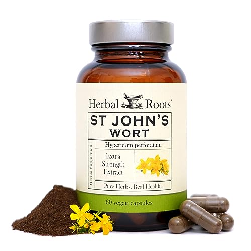 Herbal Roots St Johns Wort Capsules cover