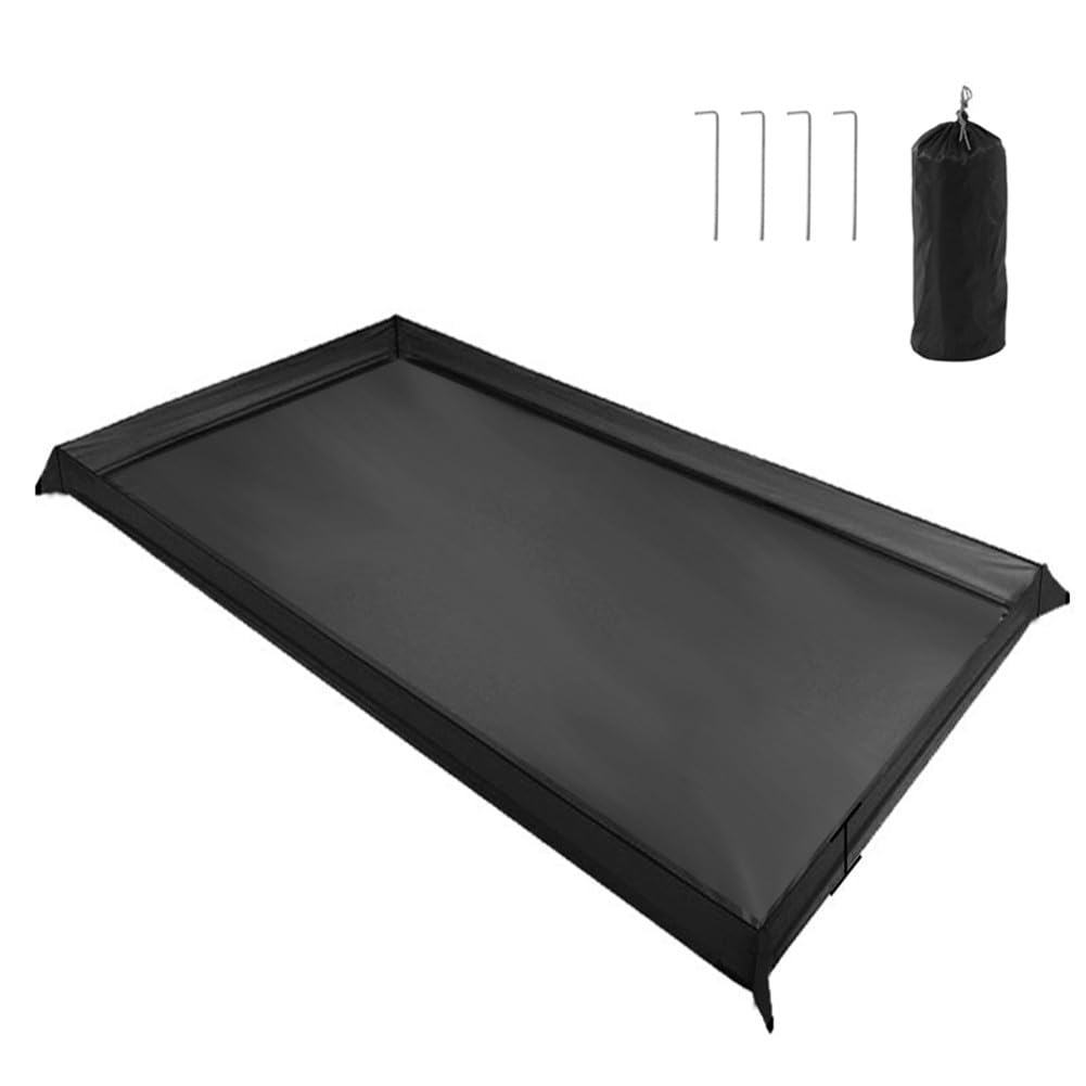 Outdoor Footprint for Camping Tents Bathtub Floor Cloth with Carry Bag (200x180cm)