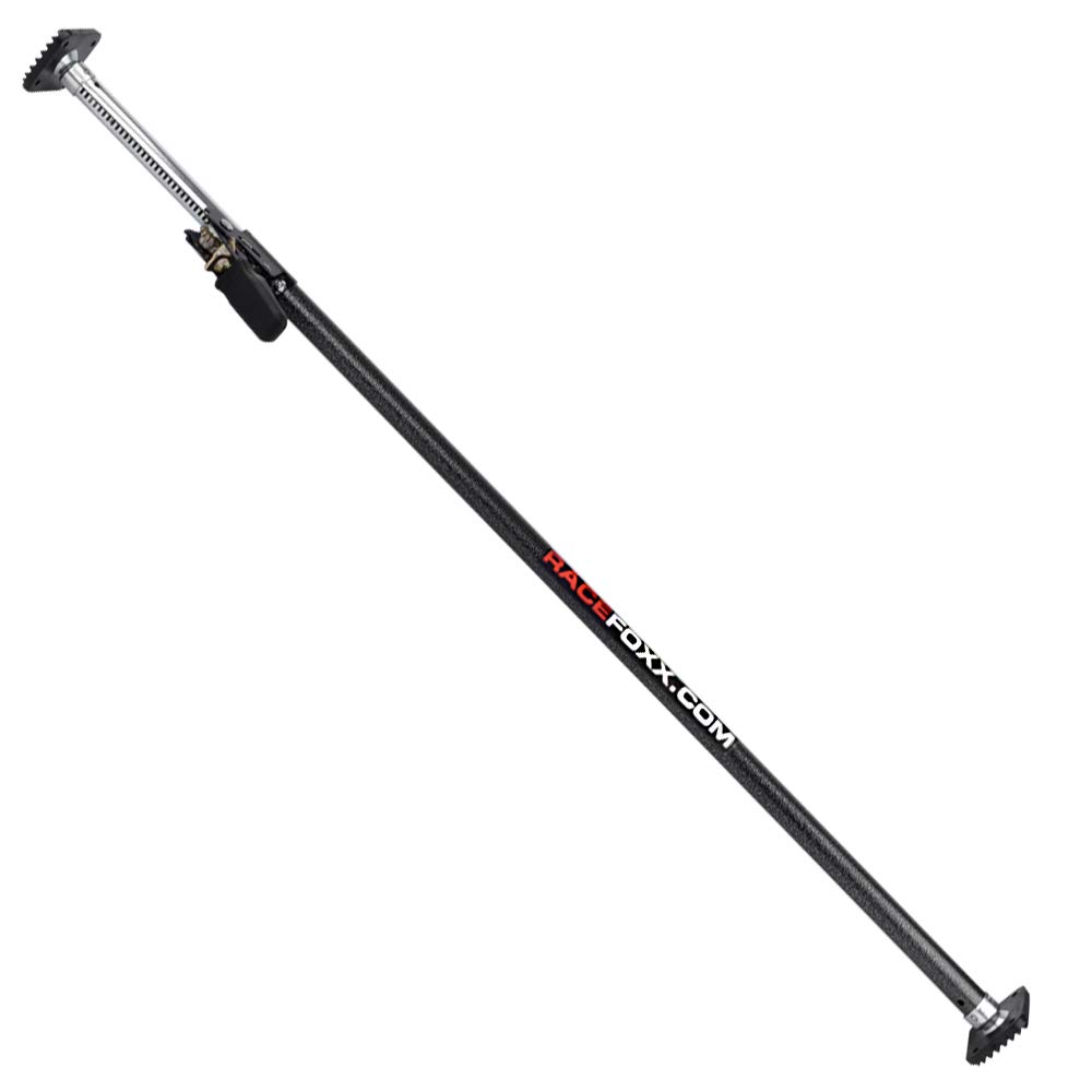 RACEFOXX Spannstange Stange Ladungssicherung für Transporter Pick Up Anhänger Kleiderstange