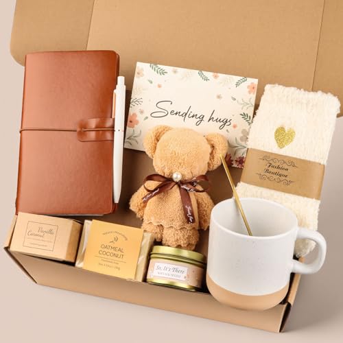 La Mejor Lista de Cestas de regalo - 5 favoritos. 48 Cestas de Regalo Ponte Bien Pronto para Mujeres, Pensando en Ti Regalos de Cuidado Personal para Mujeres Cestas de Regalo Únicas Paquete de Cuidado, Regalos de Cumpleaños Feliz...