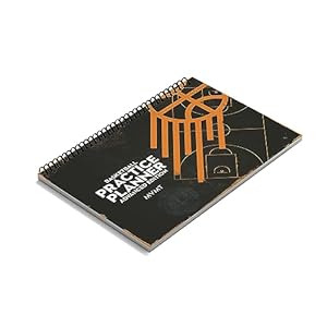 Basketball Practice Planner by MVMT Sports, 50 page 8.27 x 11.69 inches organiser for coaches. Plan and review quickly and easily. Write targets, attendance, drills and more.