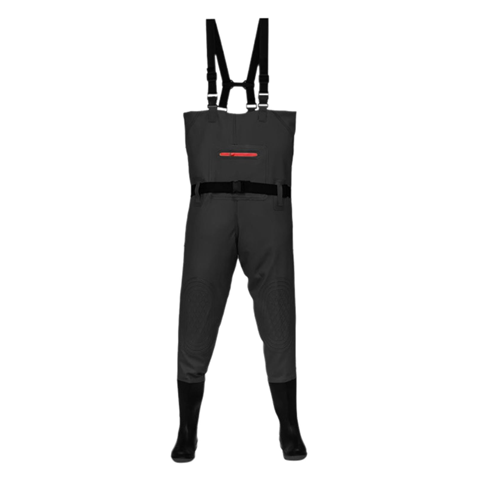 Waders Peche Homme - Neoprene Pêche Cuissardes - imperméables avec Bottes intégrées et Semelles en Feutre pour Une adhérence maximale - isolées et durables, pour Les activités de Plein air, S-XL