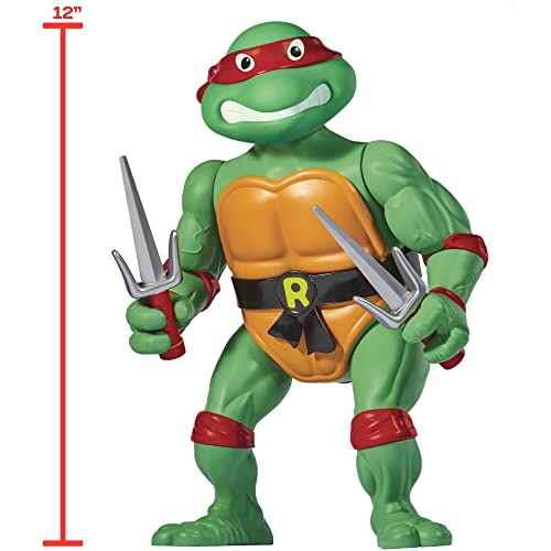 Teenage Mutant Ninja Turtles: 12” Original Classic Raphael Giant Figure By Playmates Toys #TOP3