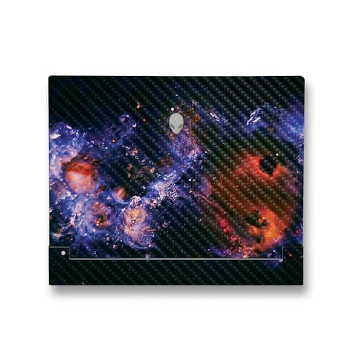 Image of MightySkins Carbon Fiber Skin Compatible with Alienware X14 R2 (2023) Full Wrap Kit - Andromeda | Protective, Durable Textured Carbon Fiber Finish | Easy to Apply & Change Styles | Made in The USA
