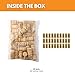 FastRack Bag of 30, #8 Straight Wine Corks for Wine Bottles | 7/8