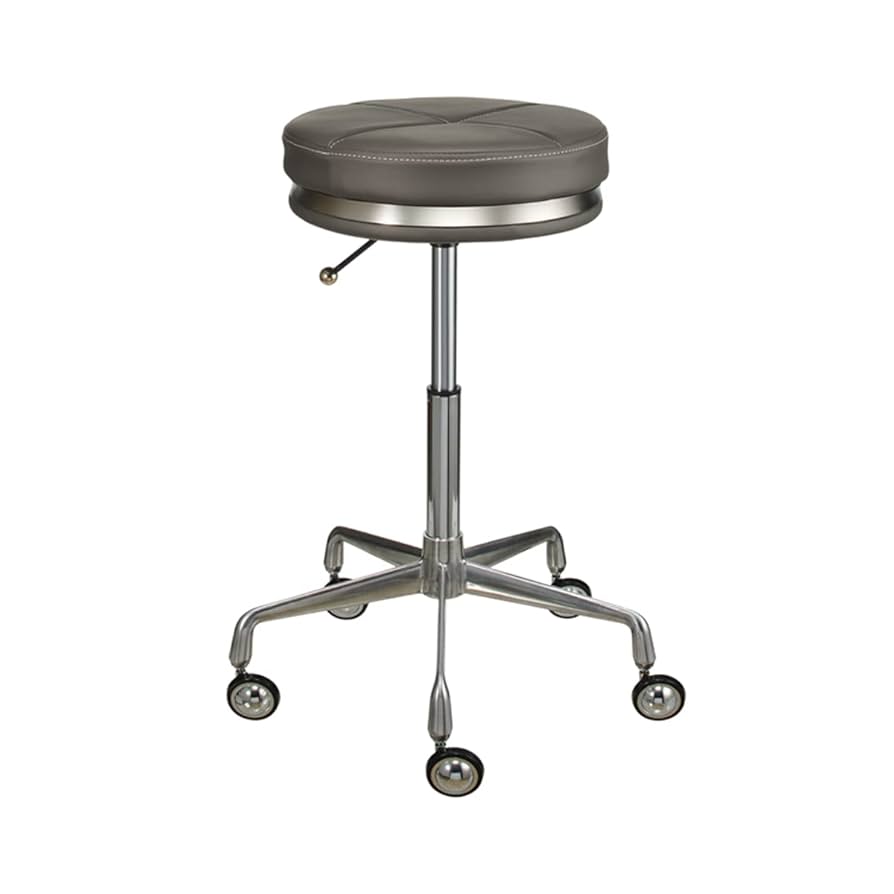 Amazon.co.jp: ロングスツール Umbra グレー 高さ47～62cm [ 丸