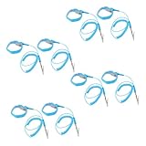 Garneck 8stücke Antistatisches Armband Esd-armband Mit Clip Verstellbar Langes Kabel Für Elektronikreparaturwerkstätten Labore Empfindliche Geräte