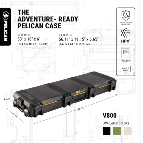 Image of Pelican Vault Long Cases - Hard Case For Camera, Rifle, Gear, Equipment