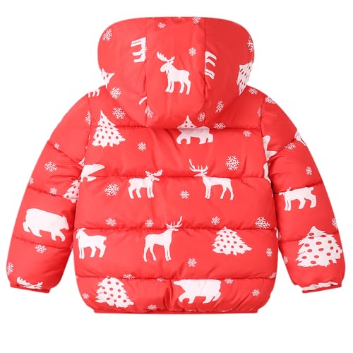 image for LAVIQK 1-7 Years Baby Boys Girls Toddlers Winter Coats Puffer Jacket w