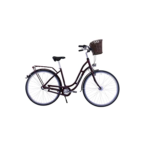 HAWK City Classic Joy Fahrrad Damen I Damenfahrrad 28 Zoll I Tolles...
