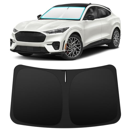 Image of INSAUTO Custom Fit Windshield Sun Shade for Ford Mustang Mach-E 2021-2026