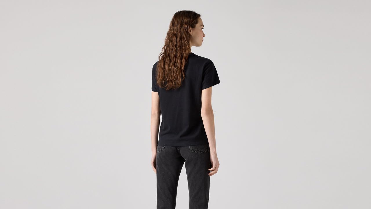Levi's Damen The Perfect Tee T-Shirt, Large Batwing