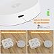 14 LEDs Nachtlicht mit Bewegungsmelder, 6 Pack Heller Bewegungsmelder Nachtlampe, 3 Modi Auto/ON/Off, Wiederaufladbar Night Light mit Haftend, für Flure, Kinderzimmer, Toilette - 6000K Weiß