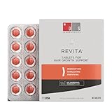 DS Laboratories Revita Tablets, Hair Supplement for Hair Growth Support, Zinc, Iron, Magnesium, Melatonin, Vitamin D & Biotin Vitamins for Women & Men, Hair Vitamins for Thicker Hair Growth, Hair Care