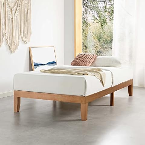 Mellow Naturalista Classic 12-Inch Solid Wood Platform Bed Cover
