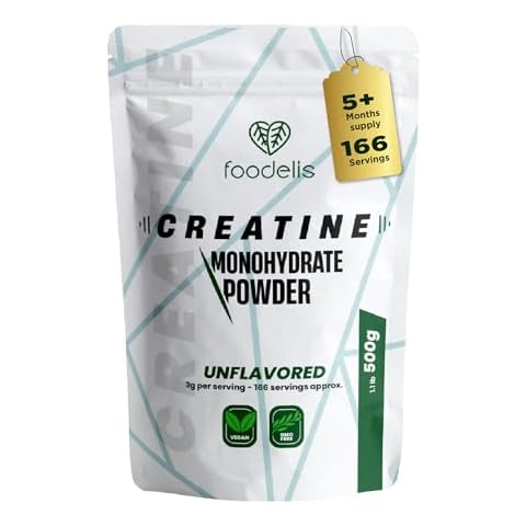 FOODELIS Creatine Monohydrate Powder 500g Cover