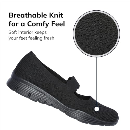 Skechers Women's Seager Power Hitter Engineered Knit Mary Jane4