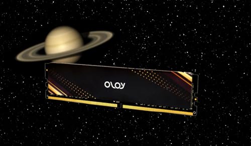 Image of OLOy DDR4 RAM 16GB (1x16GB) Black Saturn 2666 MHz CL19 1.2V 288-Pin Desktop UDIMM (MD4U1626190BB1SB)